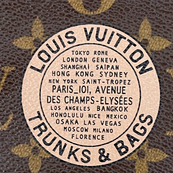 Authentic LOUIS VUITTON Limited Edition Monogram Complice Trunks Key Cles Coin - Picture 3 of 12